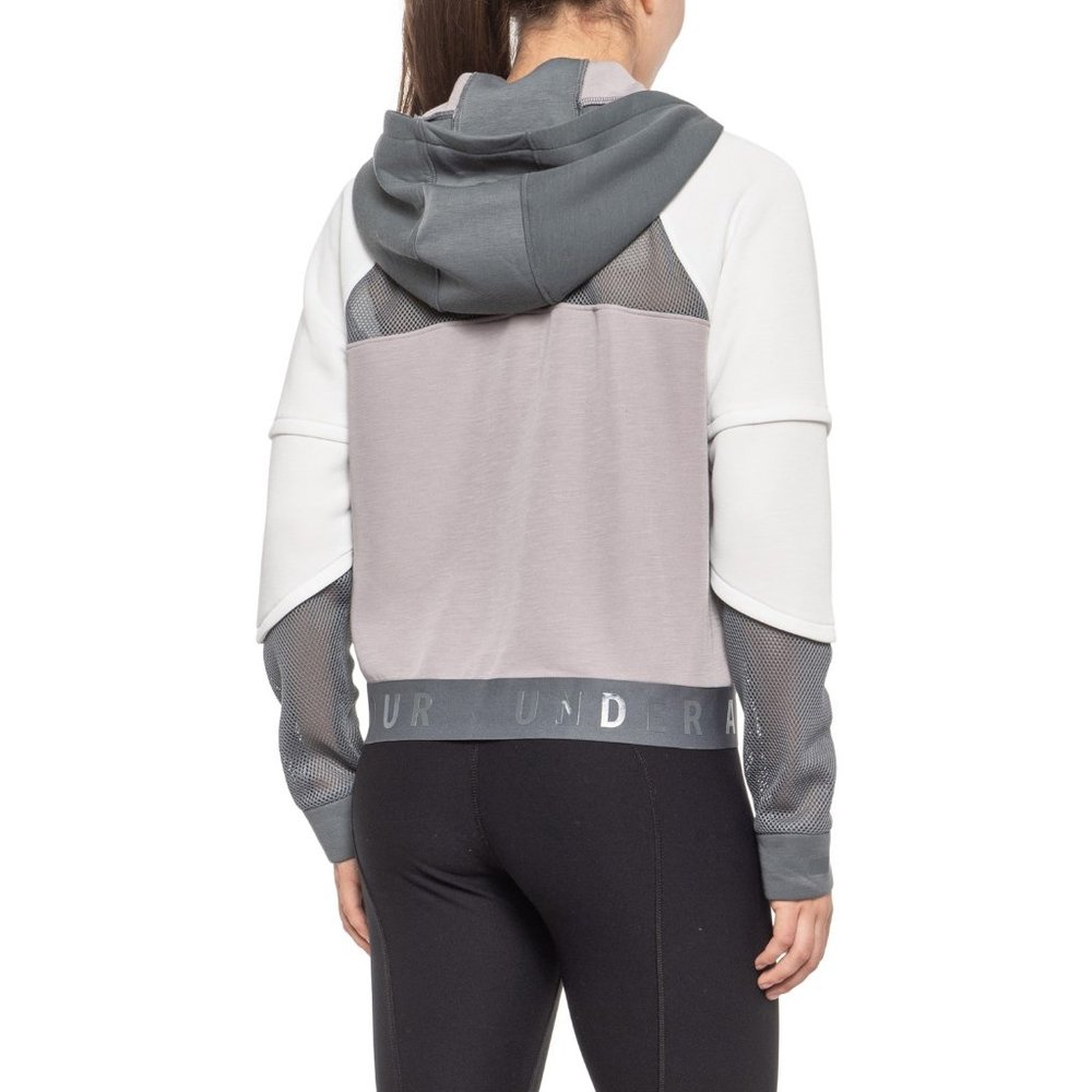 UNDER ARMOUR Women’s Tre-Tone Zip Up Jacket w/ Hood - XL - Picture 3 of 6